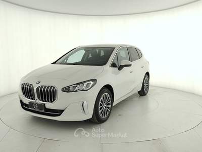 BMW Serie 2 218d 218d active tourer luxury auto Bianco usata Rivoli