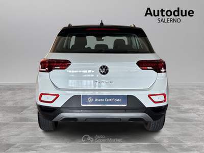 Volkswagen T-Roc  - t-roc 1.0 tsi life 110cv Bianco usata Salerno