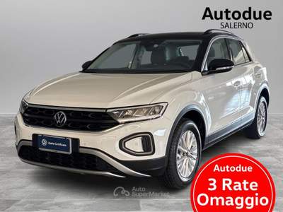 Volkswagen T-Roc  - t-roc 1.0 tsi life 110cv Bianco usata Salerno