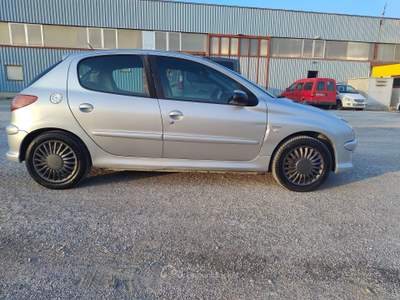 Peugeot 206 Peugeot 206-1.6 con 5 Porte-Impianto a Metano Argento usata OSIMO