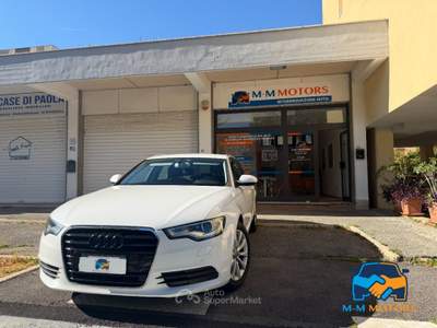 Audi A6 2.0 tdi Advanced 177cv multitronic Bianco usata Pomezia