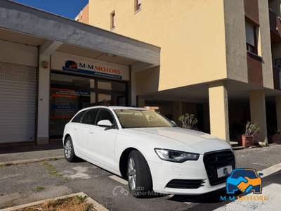 Audi A6 2.0 tdi Advanced 177cv multitronic Bianco usata Pomezia