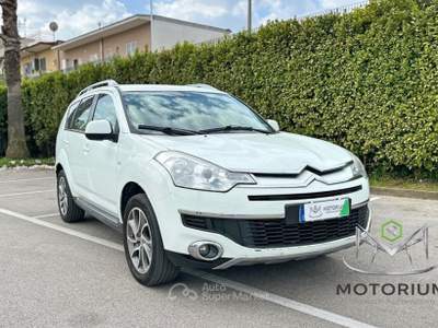Citroen C-Crosser 2.2 hdi Dynamique dcs fap Bianco usata Pomigliano d'Arco