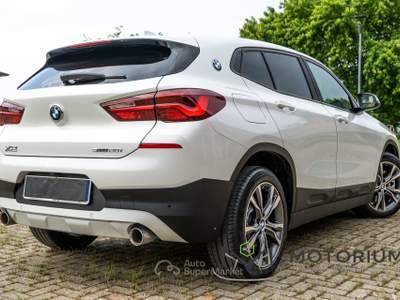 BMW X2 sDrive20i 178CV AUTOMATICA 2022 - TAGLIANDI CERTIFICATI – GARANZIA BMW 2027 Bianco usata Castiraga Vidardo