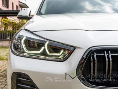 BMW X2 sDrive20i 178CV AUTOMATICA 2022 - TAGLIANDI CERTIFICATI – GARANZIA BMW 2027 Bianco usata Castiraga Vidardo