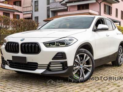 BMW X2 sDrive20i 178CV AUTOMATICA 2022 - TAGLIANDI CERTIFICATI – GARANZIA BMW 2027 Bianco usata Castiraga Vidardo