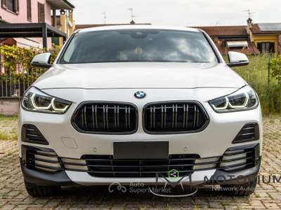 BMW X2 sDrive20i 178CV AUTOMATICA 2022 - TAGLIANDI CERTIFICATI – GARANZIA BMW 2027 Bianco usata Castiraga Vidardo