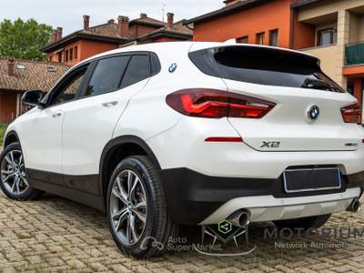 BMW X2 sDrive20i 178CV AUTOMATICA 2022 - TAGLIANDI CERTIFICATI – GARANZIA BMW 2027 Bianco usata Castiraga Vidardo