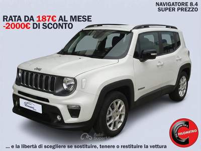 Jeep Renegade  1.6 mjt Limited 2wd 130cv Bianco usata Sant'Anastasia