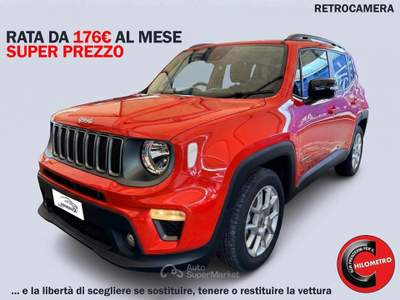 Jeep Renegade  1.6 mjt Limited 2wd 130cv Rosso usata Sant'Anastasia