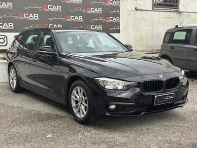 BMW Serie 3 320d 316 320d Touring Luxury Nero usata Giugliano in Campania