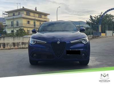 Alfa Romeo Stelvio 2.2 Turbodiesel 190 CV AT8 RWD Executive Blu/Azzurro usata Santa Maria a Vico