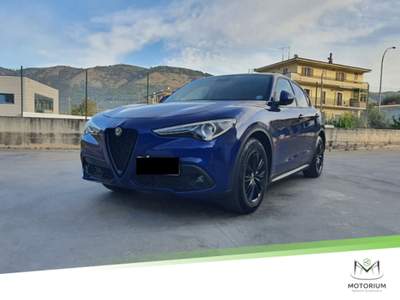 Alfa Romeo Stelvio 2.2 Turbodiesel 190 CV AT8 RWD Executive Blu/Azzurro usata Santa Maria a Vico