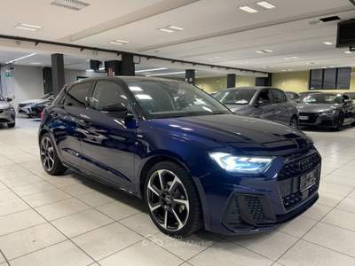 Audi A1 SPB 30 TFSI S tronic EDITION BLACK SLINE+CAMERA Blu/Azzurro usata Arsago Seprio