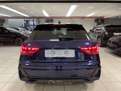 Audi A1 SPB 30 TFSI S tronic EDITION BLACK SLINE+CAMERA Blu/Azzurro usata Arsago Seprio