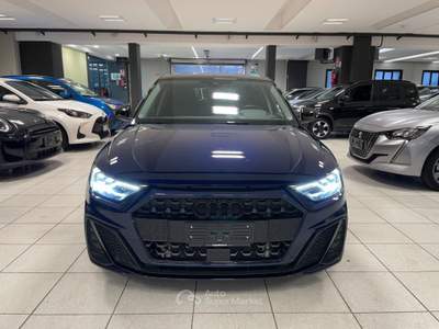 Audi A1 SPB 30 TFSI S tronic EDITION BLACK SLINE+CAMERA Blu/Azzurro usata Arsago Seprio