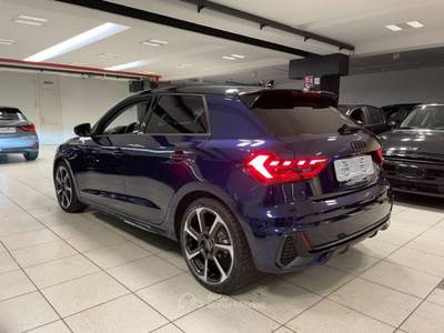 Audi A1 SPB 30 TFSI S tronic EDITION BLACK SLINE+CAMERA Blu/Azzurro usata Arsago Seprio