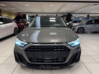 Audi A1 SPB 30 TFSI S tronic EDITION BLACK SLINE+CAMERA Grigio usata Arsago Seprio