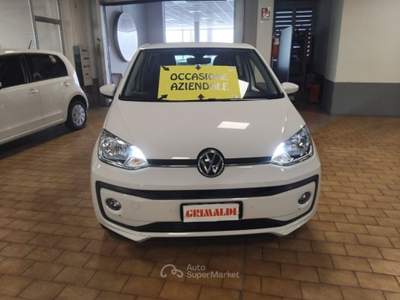Volkswagen up! 1.0 5p. EVO move up! Bianco usata Vigevano