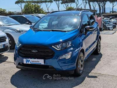 Ford EcoSport EcoBlue 1.5cc 100cv NAVIGATORE CAMERA POST. Blu/Azzurro usata Roma
