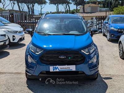Ford EcoSport EcoBlue 1.5cc 100cv NAVIGATORE CAMERA POST. Blu/Azzurro usata Roma