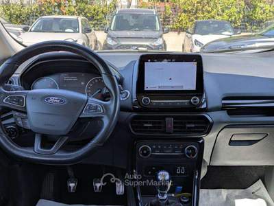 Ford EcoSport EcoBlue 1.5cc 100cv NAVIGATORE CAMERA POST. Blu/Azzurro usata Roma