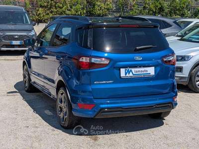 Ford EcoSport EcoBlue 1.5cc 100cv NAVIGATORE CAMERA POST. Blu/Azzurro usata Roma