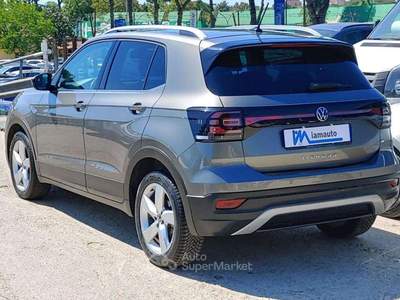 Volkswagen T-Cross 1.0cc 110cv BLIND SPOT FRONT ASSIST Grigio usata Roma