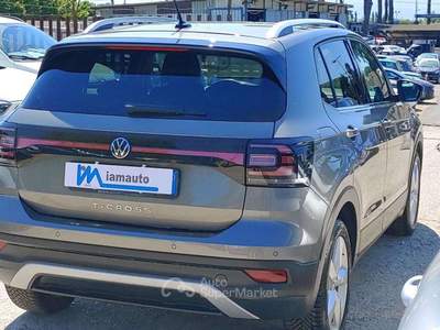 Volkswagen T-Cross 1.0cc 110cv BLIND SPOT FRONT ASSIST Grigio usata Roma