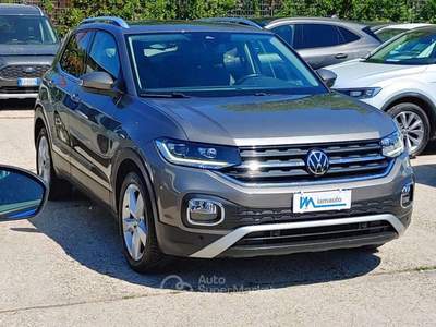 Volkswagen T-Cross 1.0cc 110cv BLIND SPOT FRONT ASSIST Grigio usata Roma