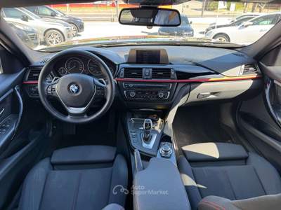 BMW Serie 3 320d 320 320d xdrive Sport-Line Business auto Nero usata Pomezia