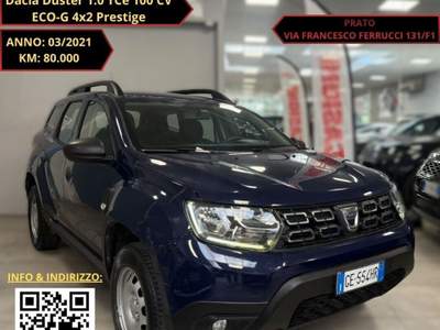 Dacia Duster ECO-G 4x2 Prestige Blu/Azzurro usata Prato