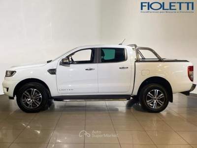 Ford Ranger 3ª SERIE 2.0 ECOBLUE DC LIMITED 5 POSTI Bianco usata Manerbio