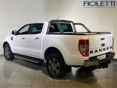 Ford Ranger 3ª SERIE 2.0 ECOBLUE DC LIMITED 5 POSTI Bianco usata Manerbio