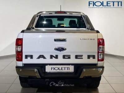 Ford Ranger 3ª SERIE 2.0 ECOBLUE DC LIMITED 5 POSTI Bianco usata Manerbio