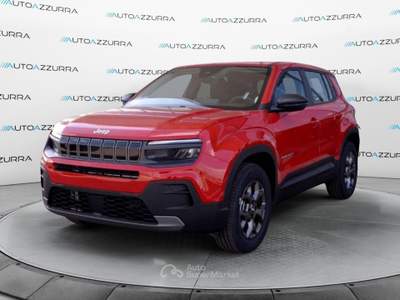 Jeep Avenger 1.2 Turbo 100 CV Longitude *PROMO AZZURRA* Rosso usata Suzzara