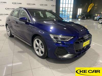 Audi A3 SPB 35 TDI S tronic S line RESTYLING TETTO PROMO AUDI Blu/Azzurro usata Mirano