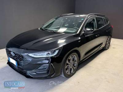 Ford Focus SW 1.0 EcoBoost 155 CV Powershift ST-line Nero usata Este