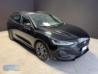 Ford Focus SW 1.0 EcoBoost 155 CV Powershift ST-line Nero usata Este