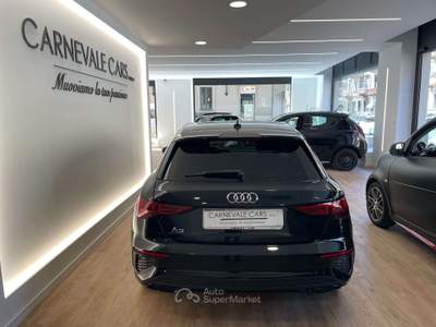 Audi A3 30 Sportback 1.0 TFSI MHEV S tronic S-line edition Nero usata Torino