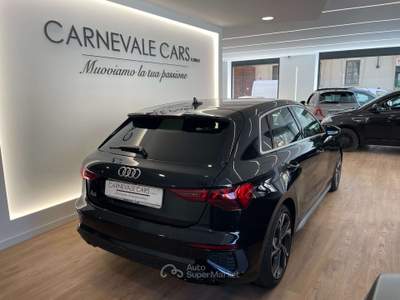 Audi A3 30 Sportback 1.0 TFSI MHEV S tronic S-line edition Nero usata Torino