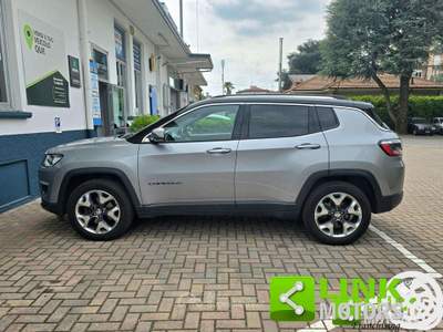 Jeep Compass 2.0d 140cv LIMITED 4X4 AUTO Argento usata Legnano