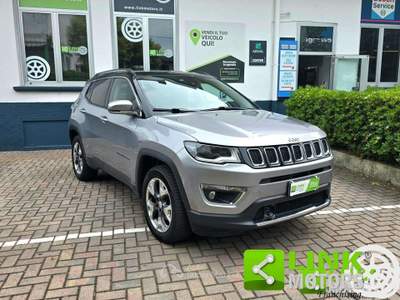 Jeep Compass 2.0d 140cv LIMITED 4X4 AUTO Argento usata Legnano