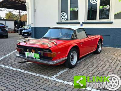 Triumph TR6 CONVERSIONE CARBURATORI WEBER Rosso usata Legnano