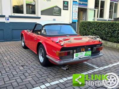 Triumph TR6 CONVERSIONE CARBURATORI WEBER Rosso usata Legnano