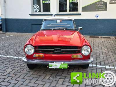 Triumph TR6 CONVERSIONE CARBURATORI WEBER Rosso usata Legnano