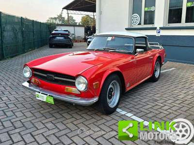 Triumph TR6 CONVERSIONE CARBURATORI WEBER Rosso usata Legnano