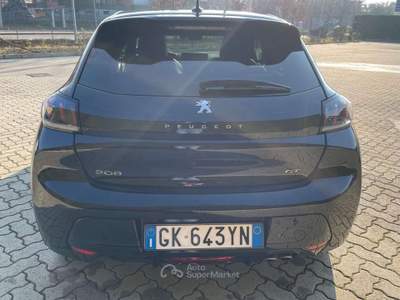 Peugeot 208 GT PureTech 130CV EAT8 PREZZO PROMO Nero usata Torino