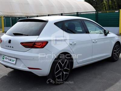 Seat Leon SEAT Leon 1.5 TGI DSG 5p. XCELLENCE Bianco usata Macerata