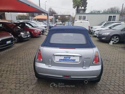 MINI Cooper Mini II R52 Cabrio 1.6 Argento usata Milano